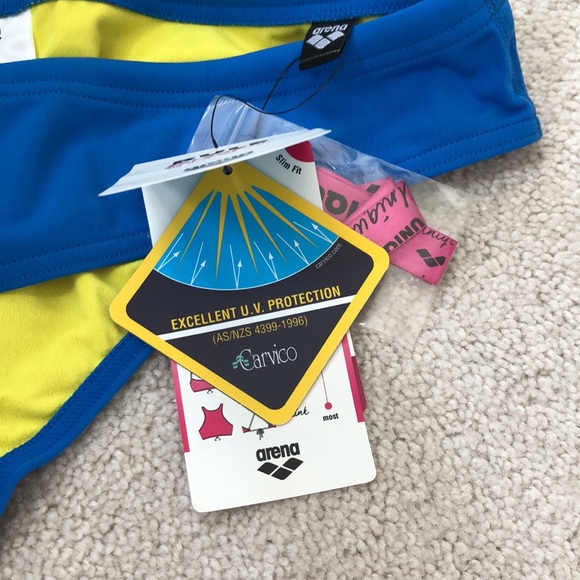 NWT Arena Rule Breaker Unique Bikini Bottoms - Picture 5 of 8